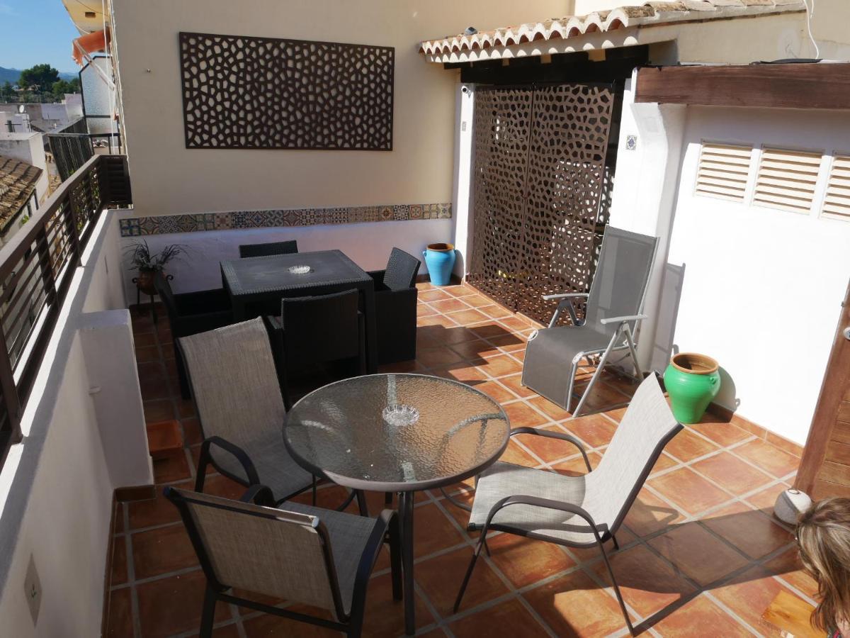 No1 Casatosca Javea, Pequena Habitacion Con Bano En El Centro Del Casco Antiguo Exterior foto